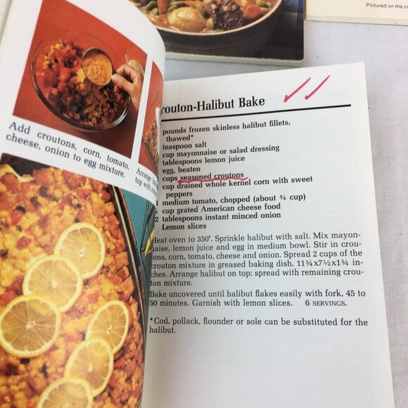 Picture Cookbook Meatless Main Dishes Stews Soups Desserts Betty Crocker Set 3 u - Picture 7 of 9